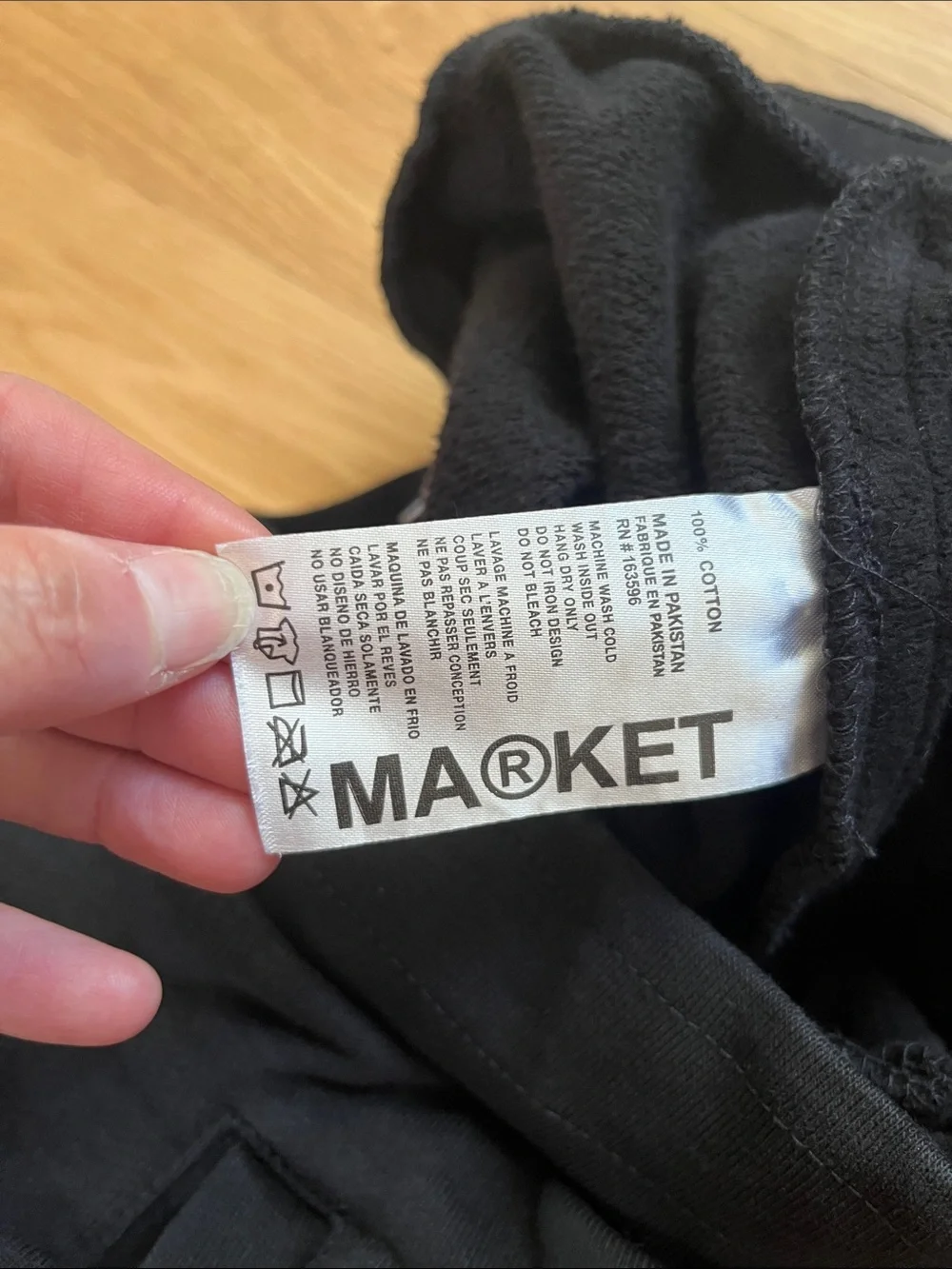 MArket Peaked Fleece Pants size M